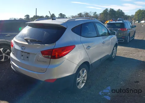 2013 Hyundai Tucson Gls from USA, damaged, VIN KM8JUCAC7DU573510